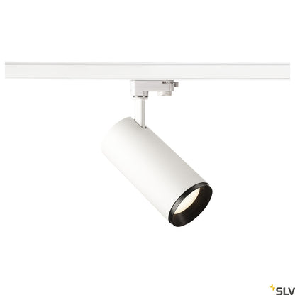 SLV 3~ NUMINOS Dimmable   3 phase system light white/black 4000K 36° 1004287