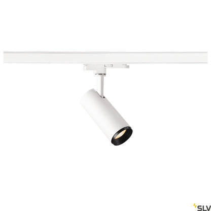 SLV 3~ NUMINOS DALI Dimmable S 3 phase system light white/black 2700K 36° 1004367
