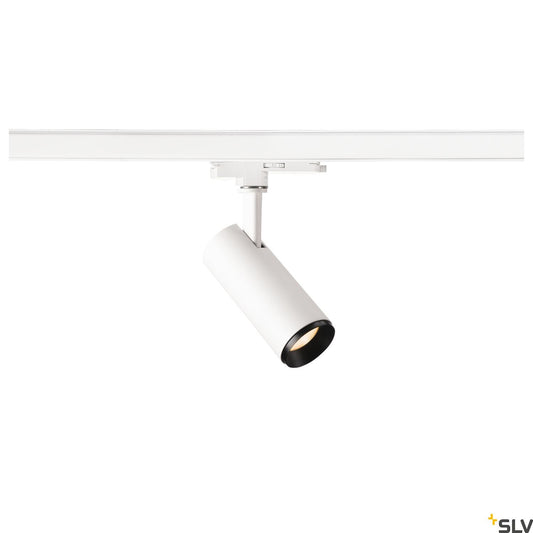 SLV 3~ NUMINOS DALI Dimmable S 3 phase system light white/black 2700K 36° 1004367