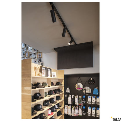 SLV NUMINOS Dali Dimmable 3 phase system light black/black 3000K 60° 1004372
