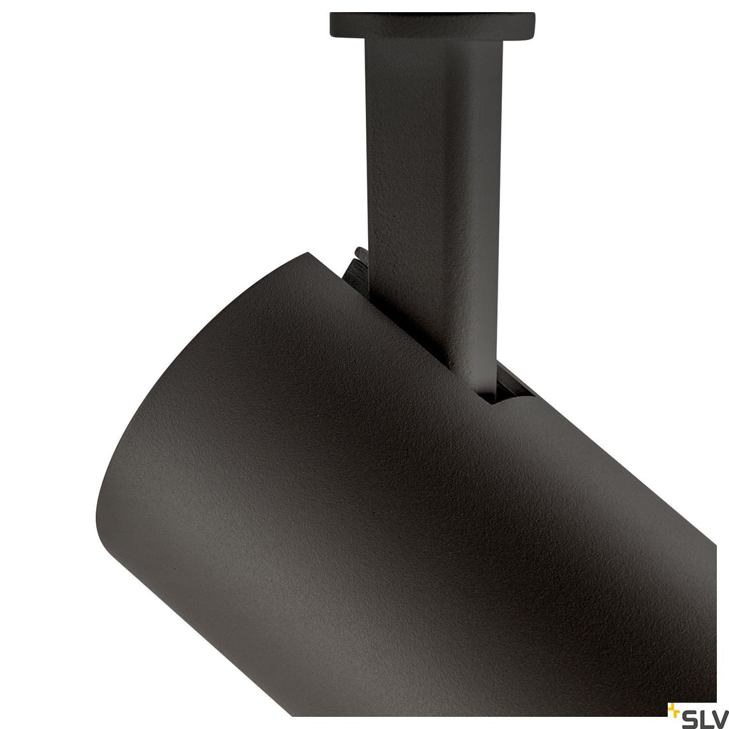 SLV NUMINOS DALI Dimmable S 3 phase system light black/black 4000K 24° 1004378