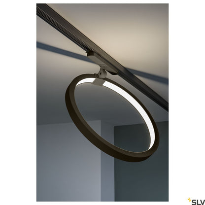 SLV 3~ ONE 40 TRACK DALI 3 phase System light black 3000K 1004771
