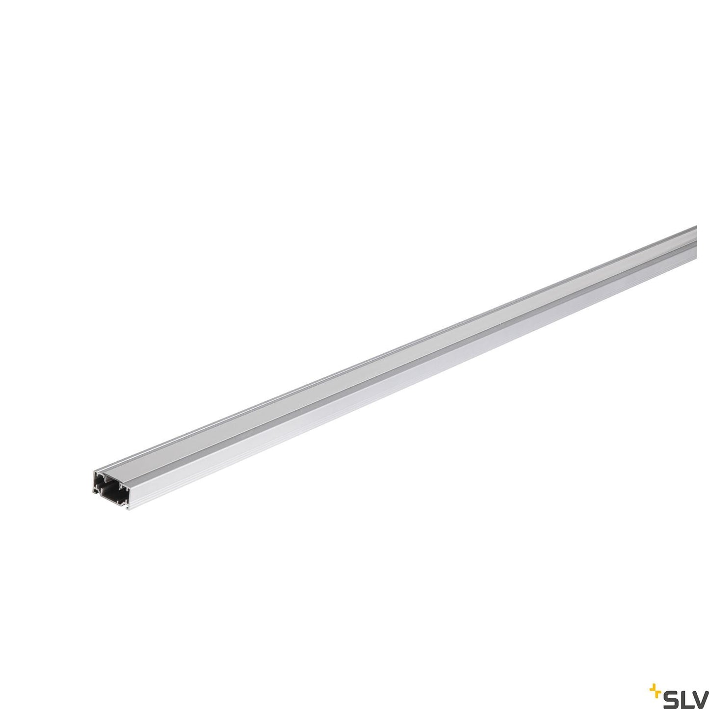 SLV 1-circuit mains-voltage track, surface-mounted, silver-grey, 3m 1002153