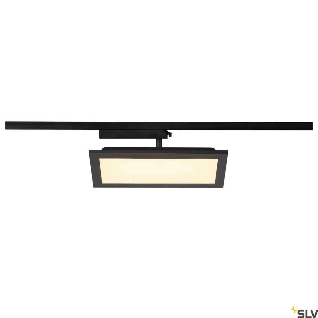 SLV PANEL TRACK square 150x300mm, 1-phase spot, black, 18W 3000K 1004933