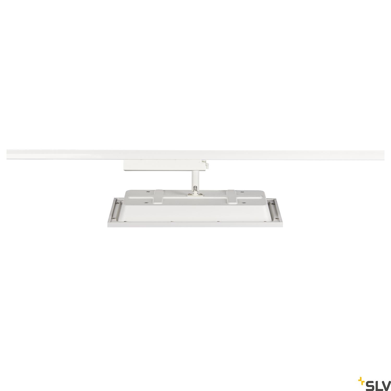 White SLV PANEL TRACK Light, square 150x300mm, 18W 3000K, for Single Circuit White Track Lighting, 1004934