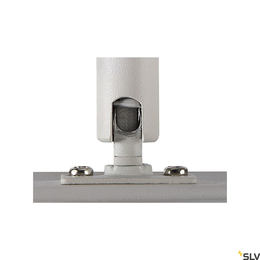 White SLV PANEL TRACK Light, square 150x300mm, 18W 3000K, for Single Circuit White Track Lighting, 1004934