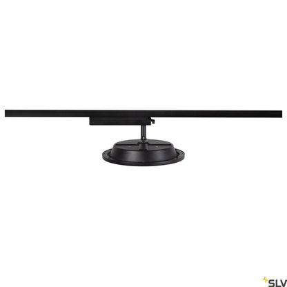 SLV PANEL TRACK round 200mm, 1-phase spot, black, 18W 3000K 1004935