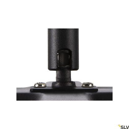 SLV PANEL TRACK round 200mm, 1-phase spot, black, 18W 3000K 1004935