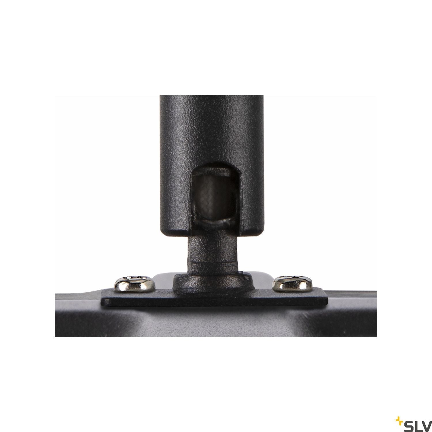 SLV PANEL TRACK round 200mm, 1-phase spot, black, 18W 3000K 1004935