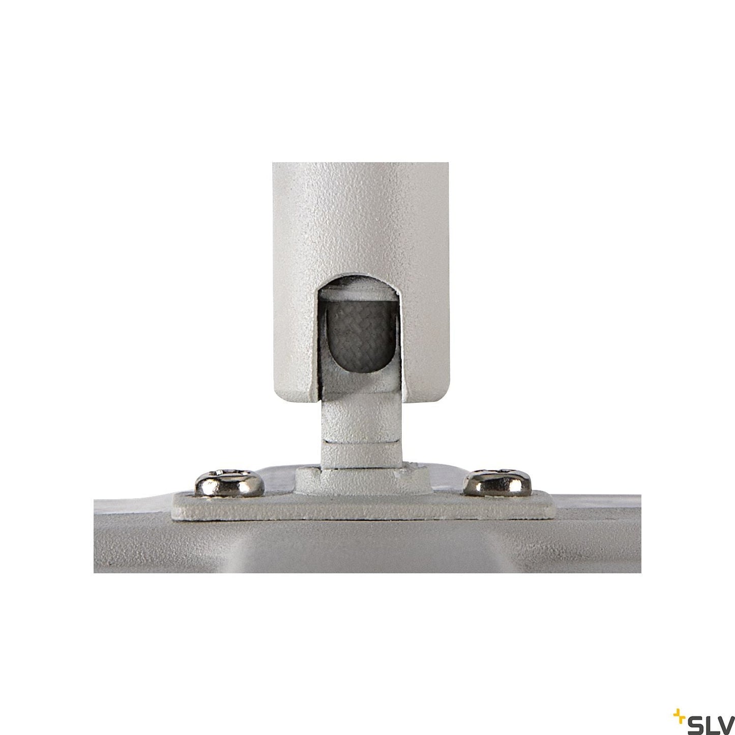 White Panel Track Light, SLV PANEL TRACK round 200mm, for Single Circuit White Track Lighting , 18W 3000K, 1004936