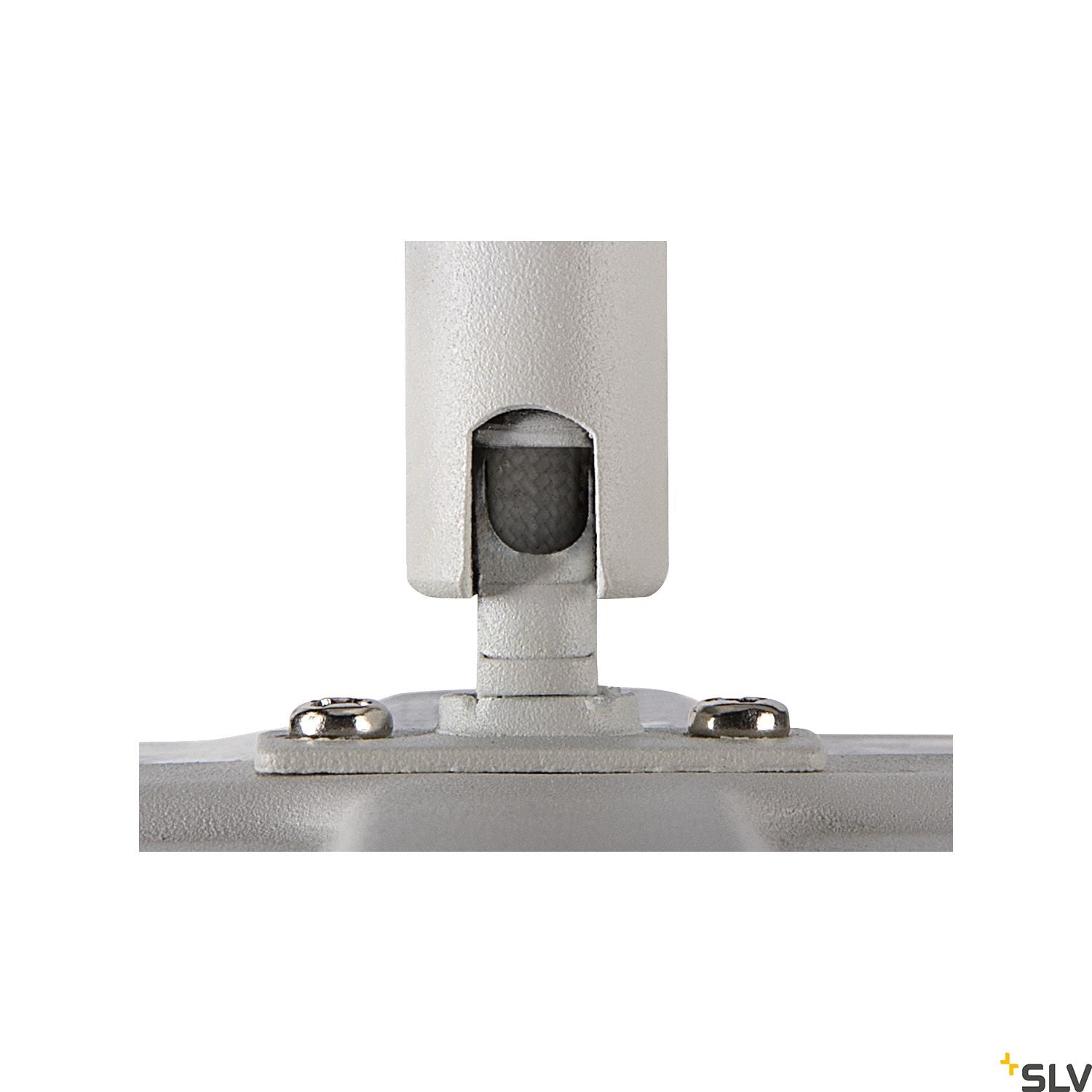 White Panel Track Light, SLV PANEL TRACK round 200mm, for Single Circuit White Track Lighting , 18W 3000K, 1004936