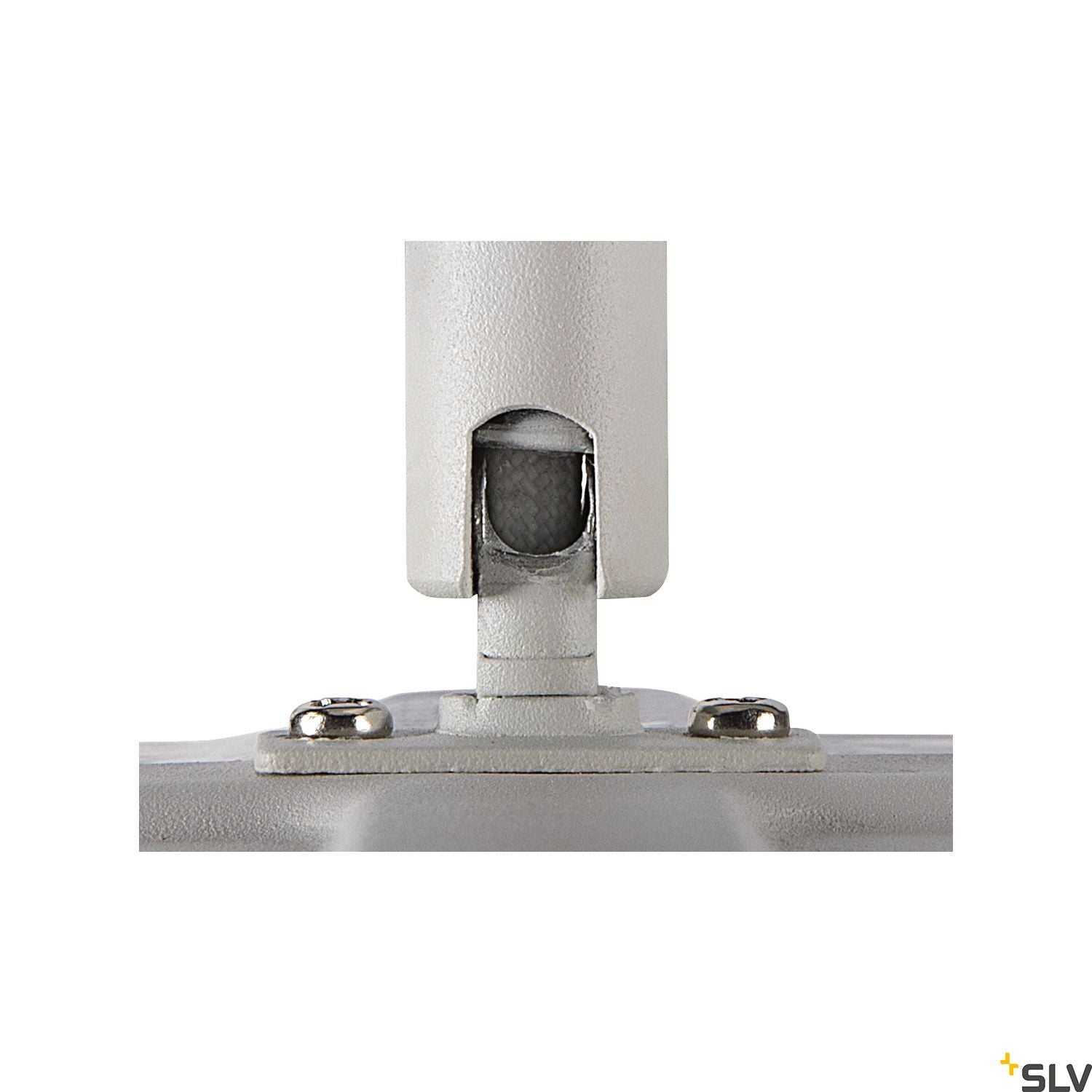 White Panel Track Light, SLV PANEL TRACK round 200mm, for Single Circuit White Track Lighting , 18W 3000K, 1004936