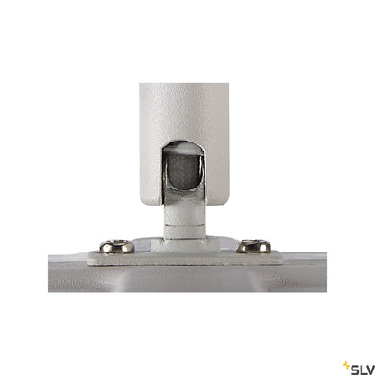 White Panel Track Light, SLV PANEL TRACK round 200mm, for Single Circuit White Track Lighting , 18W 3000K, 1004936