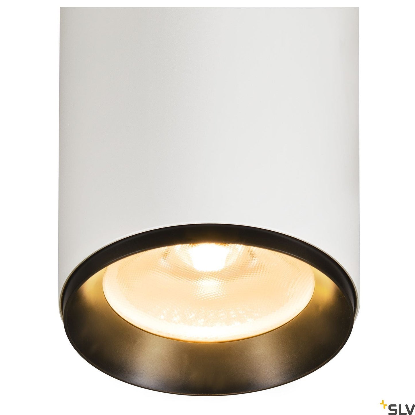 SLV NUMINOS Dimmable, white / black 3-phase spot, 36W 2700K 36° 1005727