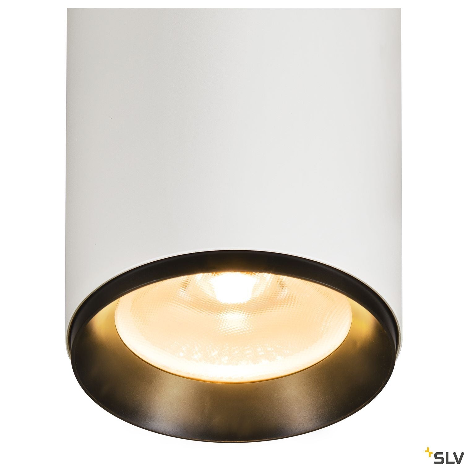 SLV NUMINOS Dimmable, white / black 3-phase spot, 36W 2700K 60° 1005728
