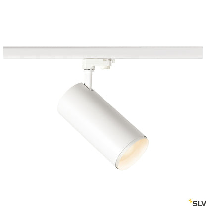 SLV NUMINOS Dimmable, white / black 3-phase spot, 36W 3000K 36° 1005733
