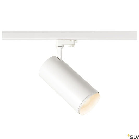 SLV NUMINOS Dimmable, white / black 3-phase spot, 36W 3000K 36° 1005733