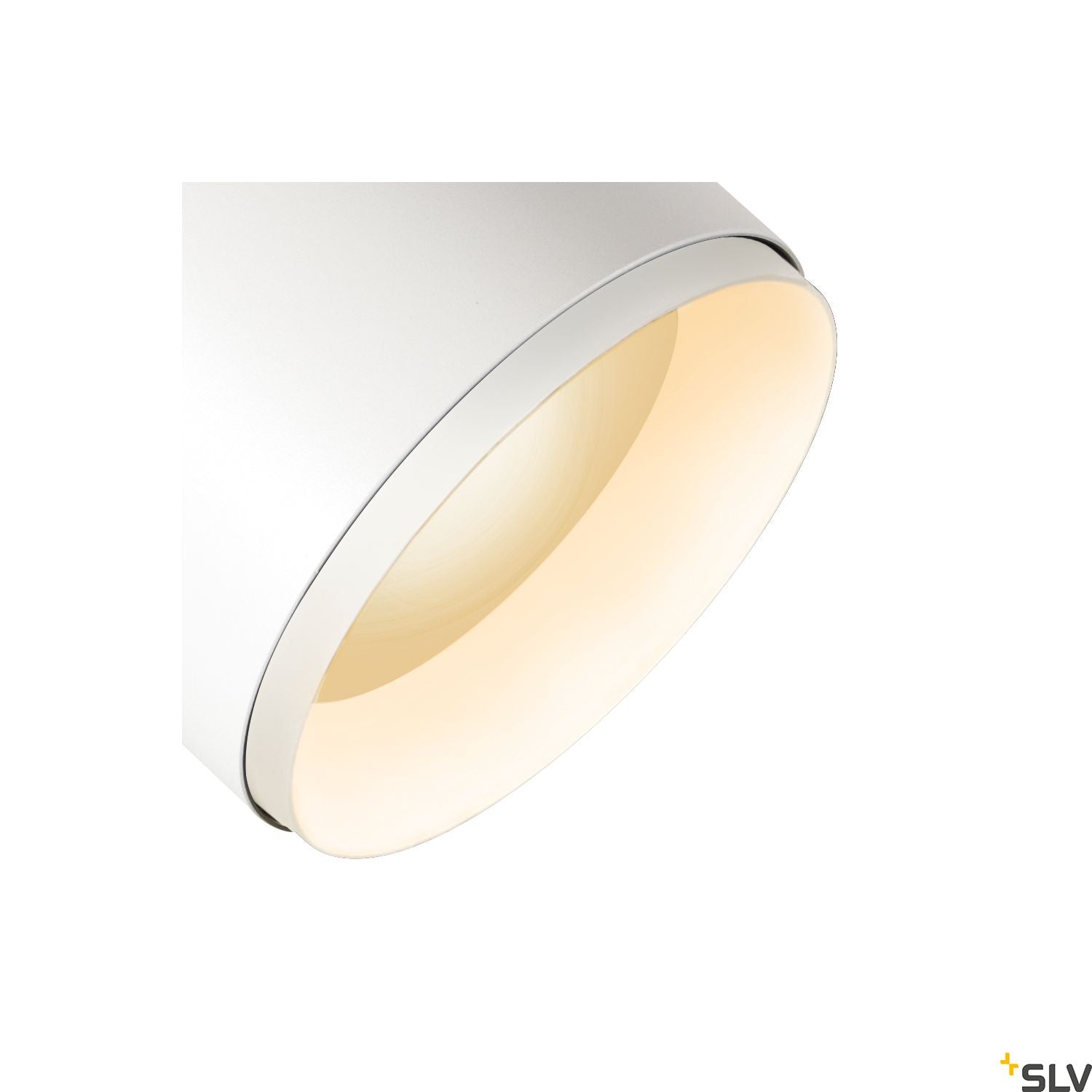 SLV NUMINOS Dimmable, white / black 3-phase spot, 36W 3000K 36° 1005733