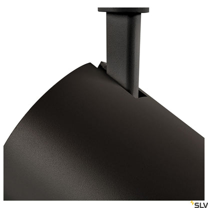 SLV NUMINOS Dimmable, black 3-phase spot, 36W 4000K 36° 1005736