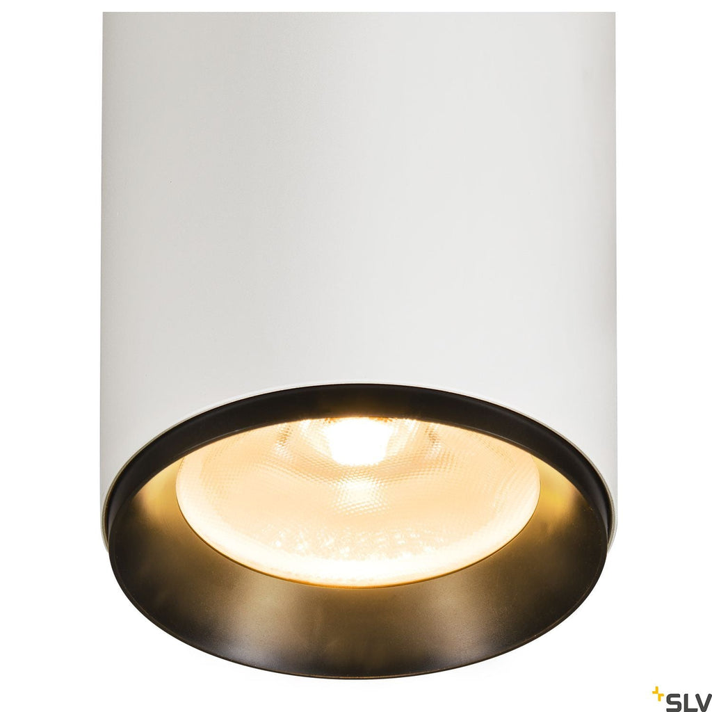 SLV NUMINOS® DALI XL, white / black 3-phase spot, 36W 2700K 36° 1005799