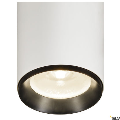 SLV NUMINOS® DALI XL, white / black 3-phase spot, 36W 4000K 36° 1005811