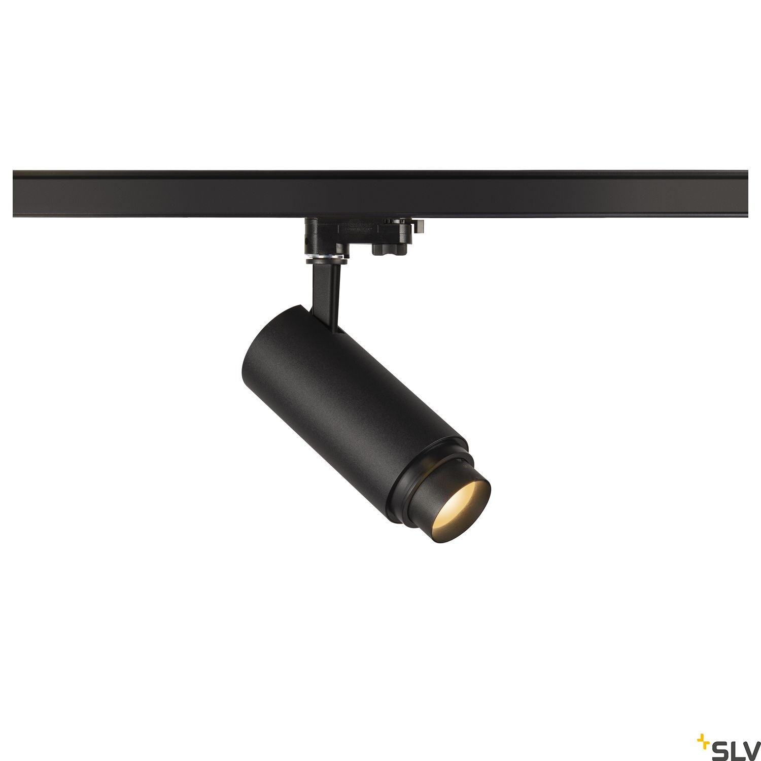 SLV NUMINOS ZOOM Dimmable, black 3-phase spot, 20W 2700K 15-60° 1006108
