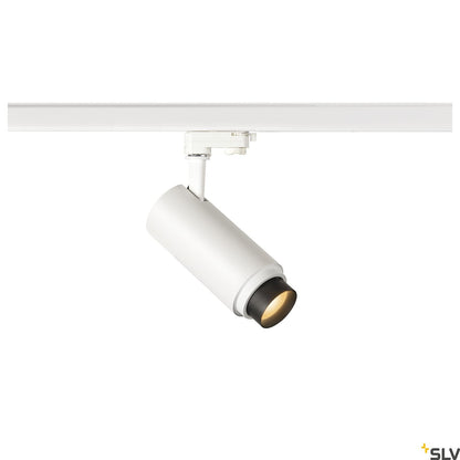 SLV NUMINOS® ZOOM Dimmable, white 3-phase spot, 20W 2700K 15-60° 1006109