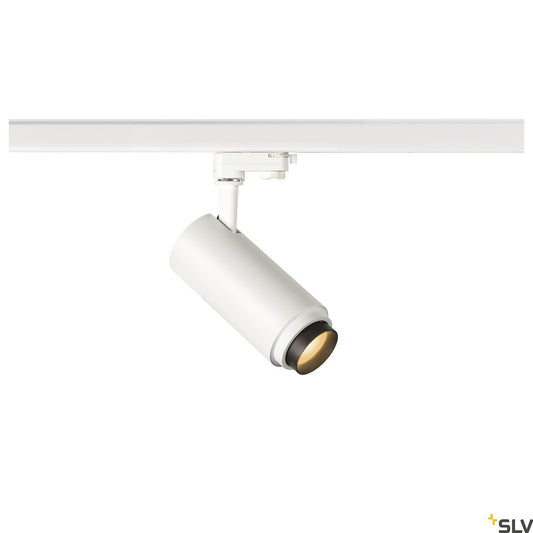 SLV NUMINOS® ZOOM Dimmable, white 3-phase spot, 20W 2700K 15-60° 1006109