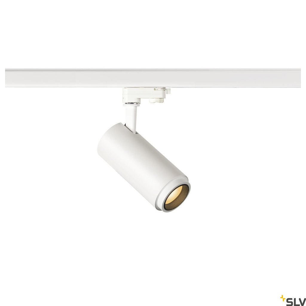 SLV NUMINOS® ZOOM Dimmable, white 3-phase spot, 20W 2700K 15-60° 1006109