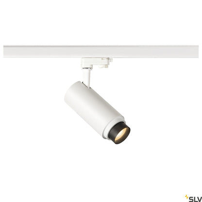 SLV NUMINOS® ZOOM Dimmable, white 3-phase spot, 20W 3000K 15-60° 1006111