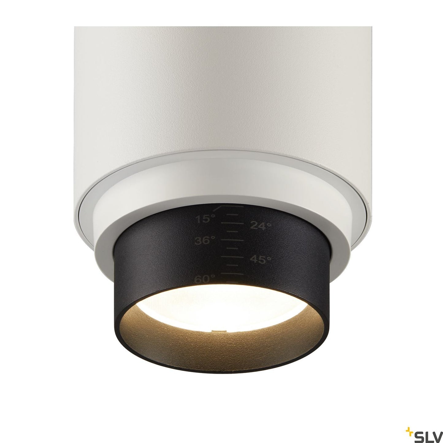 SLV NUMINOS® ZOOM Dimmable, white 3-phase spot, 20W 3000K 15-60° 1006111