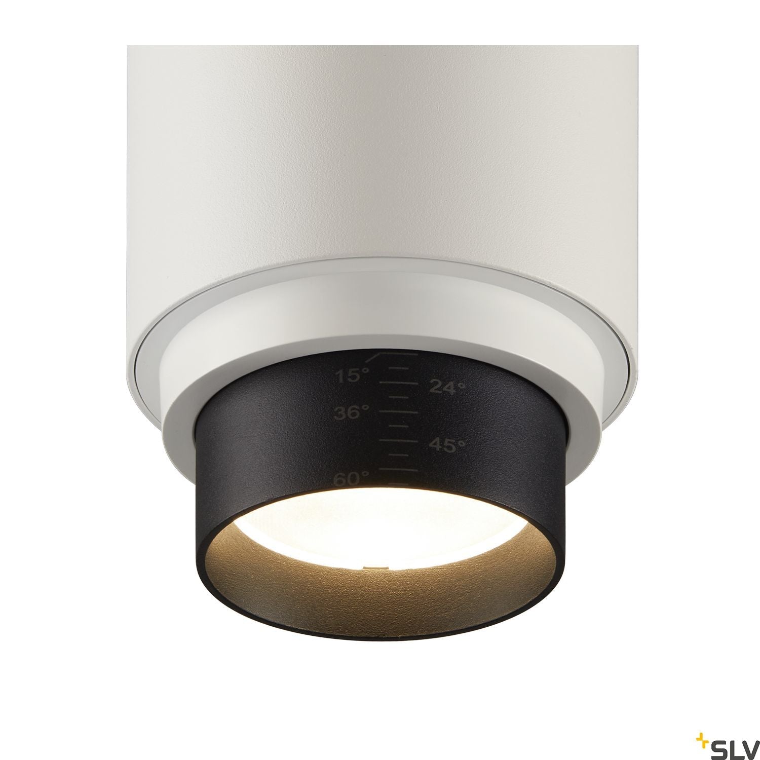 SLV NUMINOS® ZOOM Dimmable, white 3-phase spot, 20W 3000K 15-60° 1006111