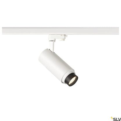 SLV NUMINOS® ZOOM Dimmable, white 3-phase spot, 20W 4000K 15-60° 1006113