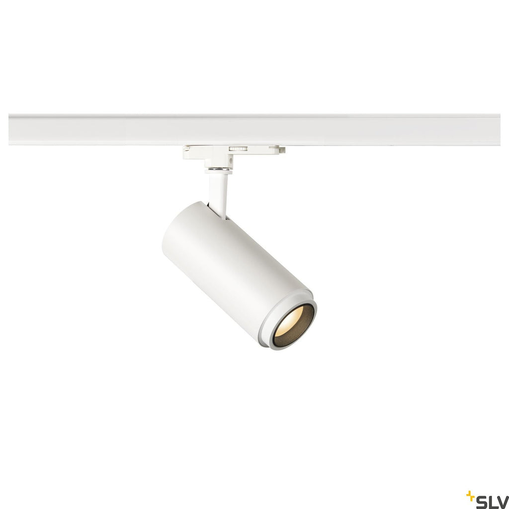 SLV NUMINOS® ZOOM M DALI, white 3-phase spot, 20W 3000K 15-60° 1006117