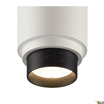 SLV NUMINOS® ZOOM M DALI, white 3-phase spot, 20W 3000K 15-60° 1006117
