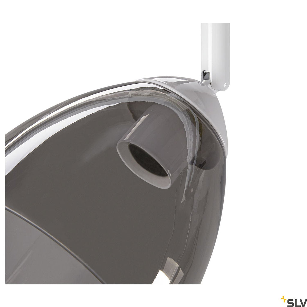 SLV PARA CONE GL GU10, white / transparent 3-phase spot 1006158