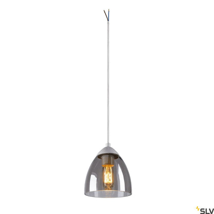 SLV PARA CONE GL GU10, white / transparent pendant light 1006160