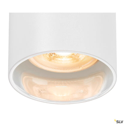 SLV ASTO TUBE, ceiling-mounted light, cylindrical, max. 2x10W, white 1006426