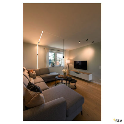 SLV IN-LINE 22 48V TRACK, opal, DALI, spot, black / black, 7.3W, 540lm, 2700K, CRI90, 95° 1006615