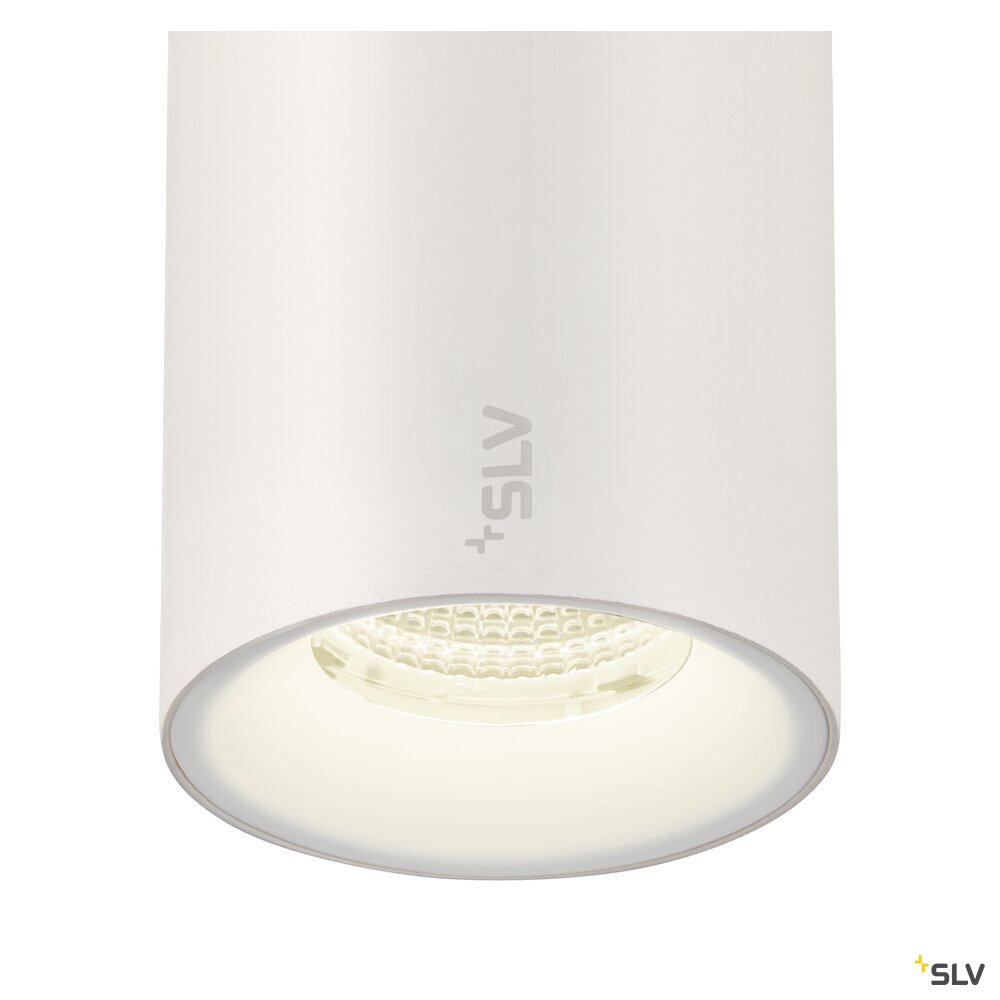 SLV NUMINOS® S, 48V pendant light, pendant length 150 cm, 4000 K, 55°, DALI 2, matt white 1006865