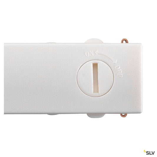 SLV NUMINOS® S, 48V pendant light, pendant length 150 cm, 4000 K, 55°, DALI 2, matt white 1006865