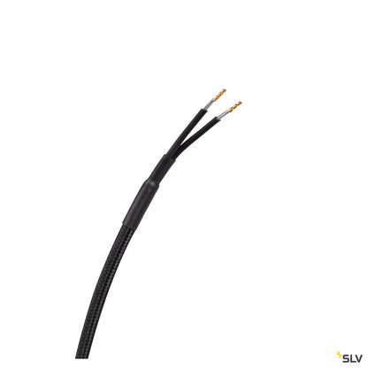SLV PANTILO ROPE 19, pendant light, 250cm, E27, 15W, gold 1007597