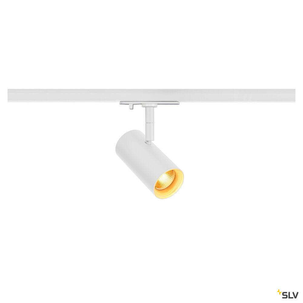 White LED Track Spot, SLV NOBLO , 2700K, 6W, trailing-edge dimmable, 32°,  for Single Circuit White Track Lighting, 1007639