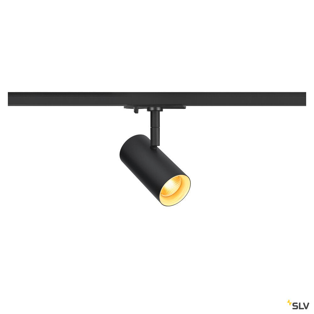 SLV NOBLO Track SPOT, 3000K, 6W, trailing-edge dimmable, 32°, black 1007641