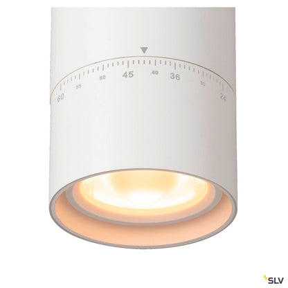 SLV Trackspot V 3Ph. 25/30/35W CCT 24°-60° Zoom Track Light white 1007656