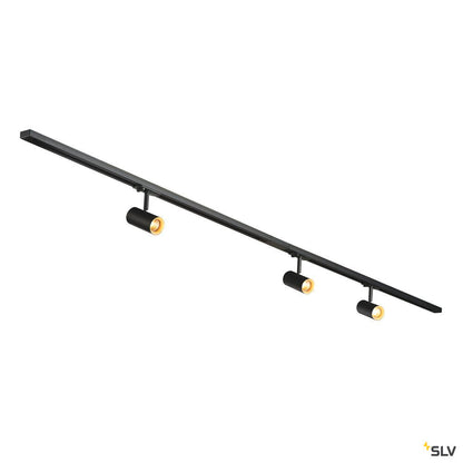 SLV NOBLO® SPOT, track system set, round, 2700K, 19W, trailing-edge phase, 32°, black 1007673