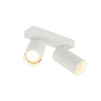 SLV KAMI, ceiling-mounted light, double, 2x max. 10 W, GU10, white 1007726