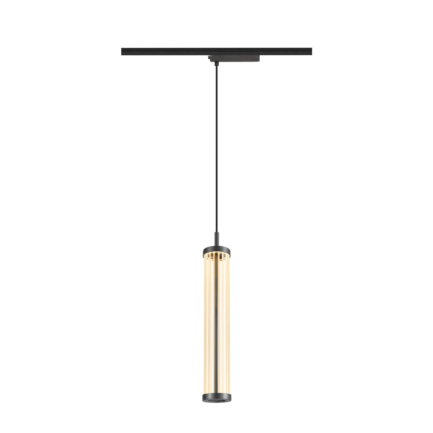 SLV QUIMERA, 1~ pendant light, pendant length 150 cm, 2700 K, PHASE, dark bronze 1008041