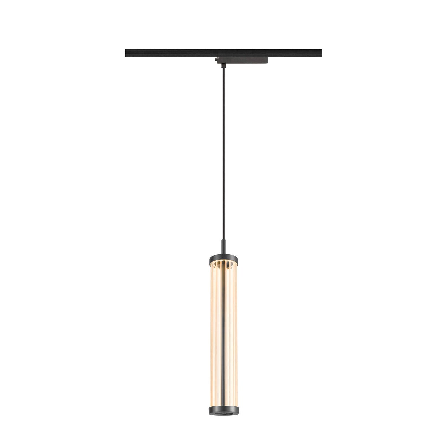 SLV QUIMERA, 1~ pendant light, pendant length 150 cm, 2700 K, PHASE, dark bronze 1008041