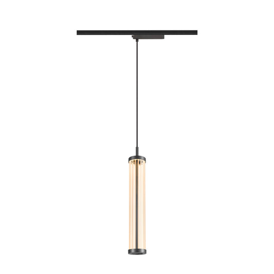 SLV QUIMERA, 1~ pendant light, pendant length 150 cm, 2700 K, PHASE, dark bronze 1008041